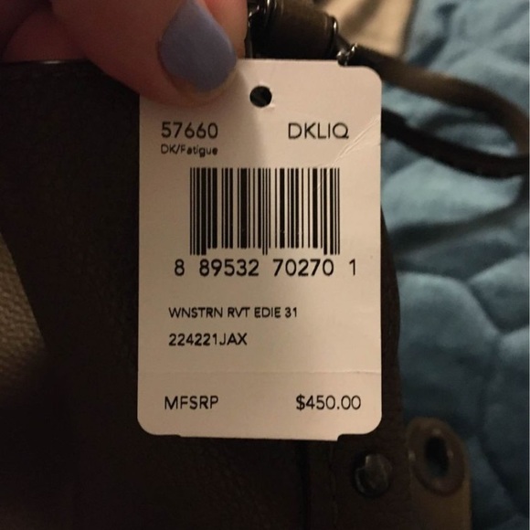 COACH Edie like new with tags the original dust bag! - Picture 3 of 4